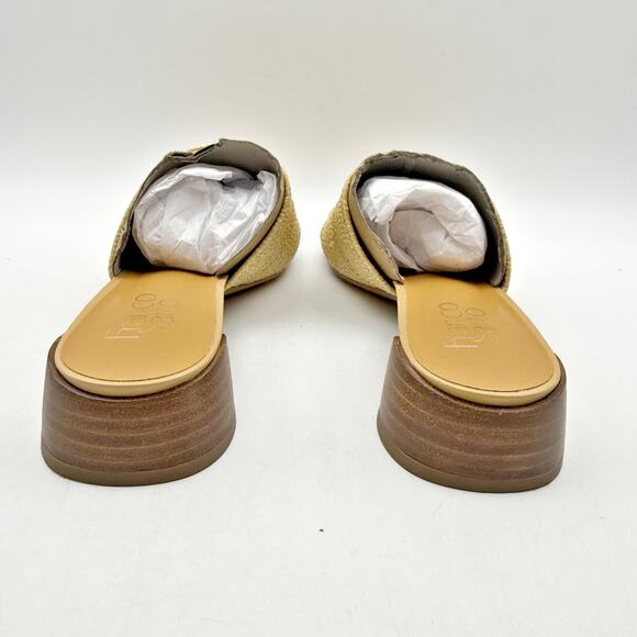 Franco Sarto Womens Loran Sandals US 6.5 M EU 36.5 Natural Beige Slip On NIB - Picture 9 of 12